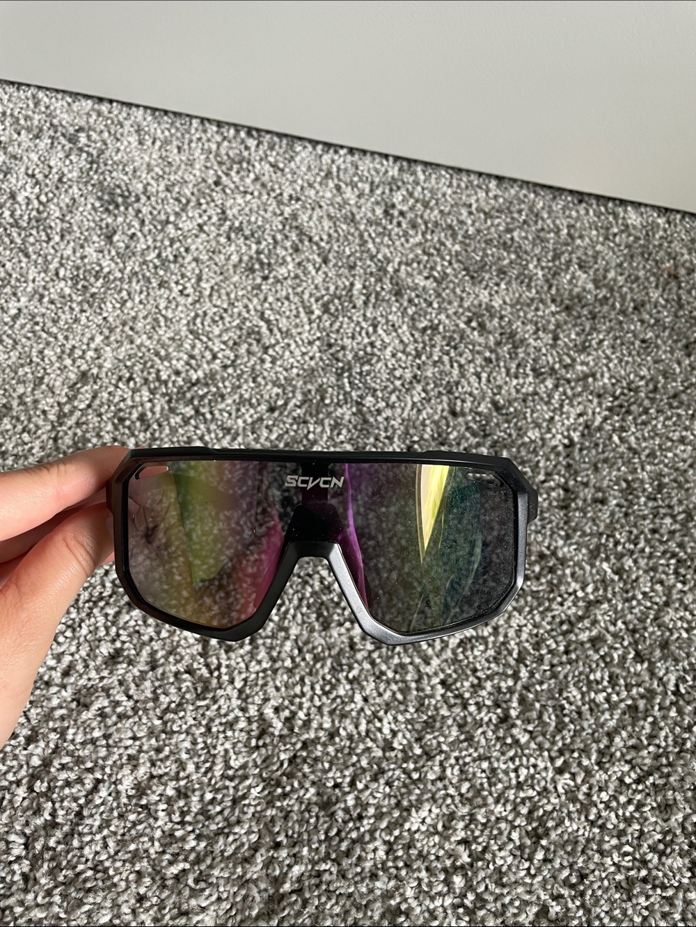 Black Mirrored VR/AR Accessory Glasses